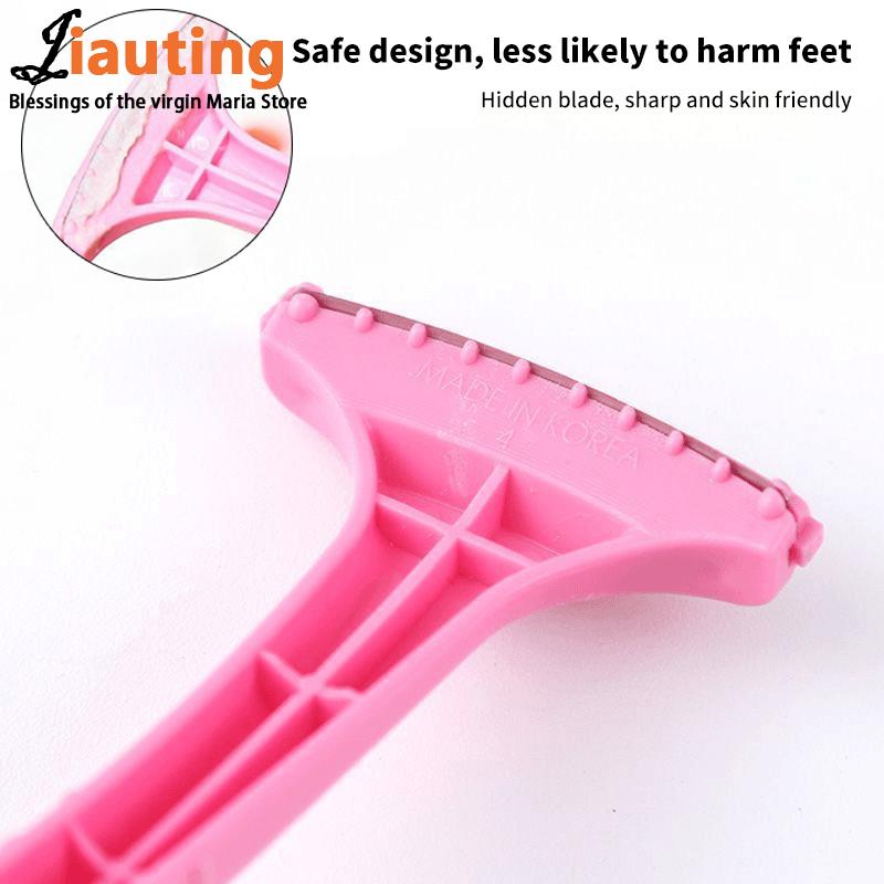 Professional Handle Dead Skin Calluses Removal Scraper Feet Care Nursing Plastic Portable Pedicure Massage Tool Beauty-health