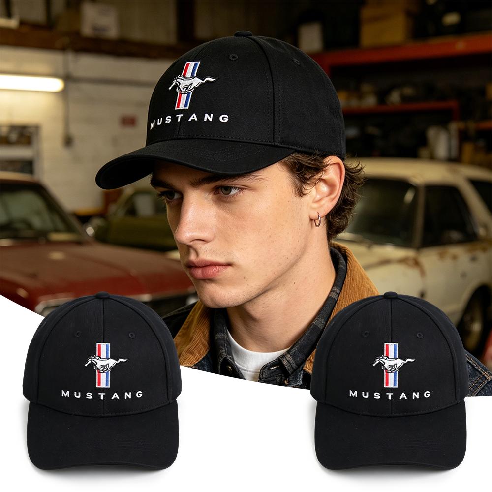 Car Logo Embroidery Hat Adjustable Baseball Cap Auto Accessories For s5 Mustang Focus Ranger Fiesta Mondeo ST Shelby Kuga Edge s5