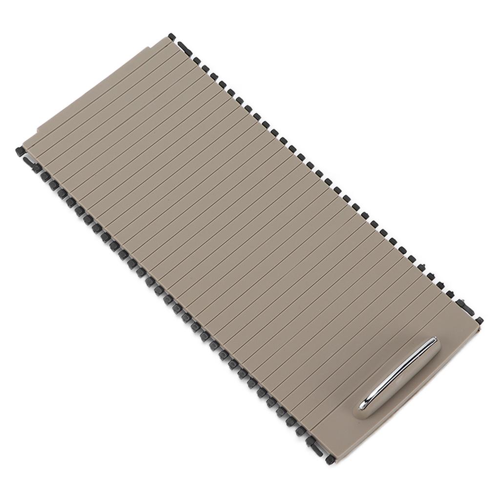Mittelkonsolen-Schieberollen-Becherhalter-Blindabdeckung 468076079051 Ersatz für W204 W212(Schwarz )