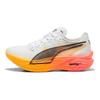 Puma Deviate Nitro Elite 3 Comfortable Lightweight Slip-Resistant Durable Low-Top Casual Running Shoes Women Sneaker White Black 310640-01