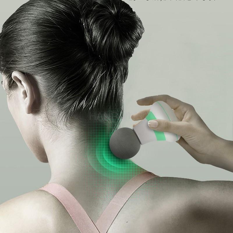 Mini massage gun for muscle relaxation and fascia release, suitable for home use, Portable and silent with vibration massage