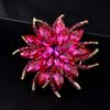 Meier Brooch: high-end, niche, bestselling glass rhinestone korean style alloy brooch, premium crystal