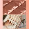 Lightweight Waterproof Aesthetic Cosmetic Organizer Large Capacity Shock Resistance Toiletry Bag Quilted Makeup Pouch Toiletries