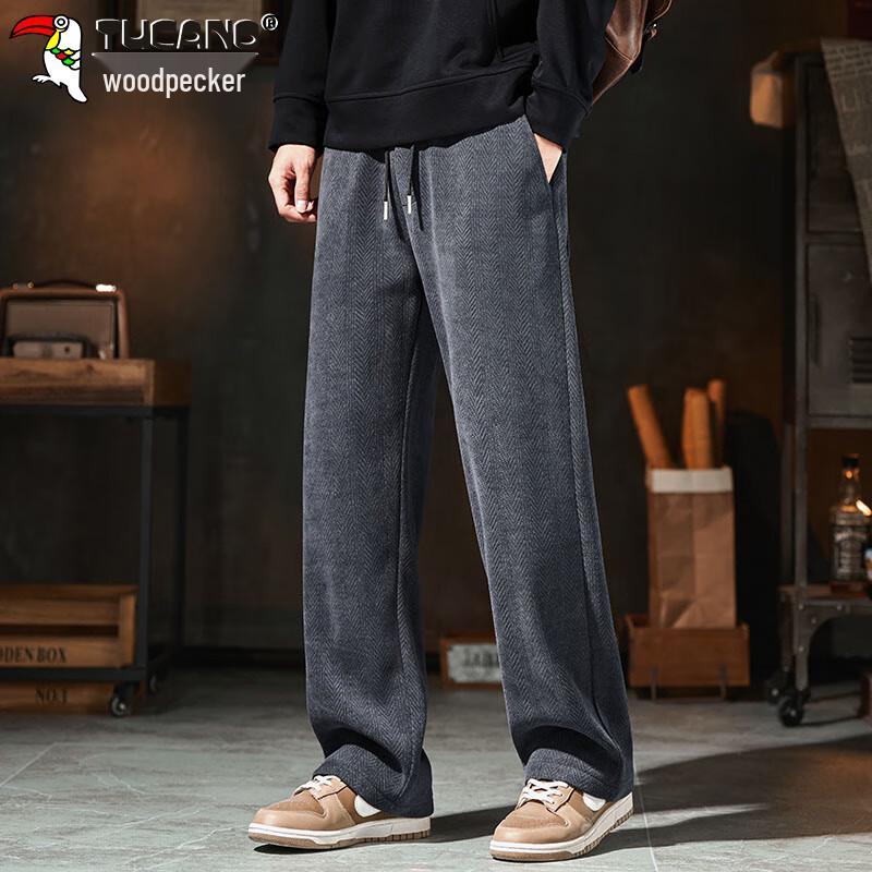 TUCANO Men's Winter Straight-Leg Corduroy Casual Pants