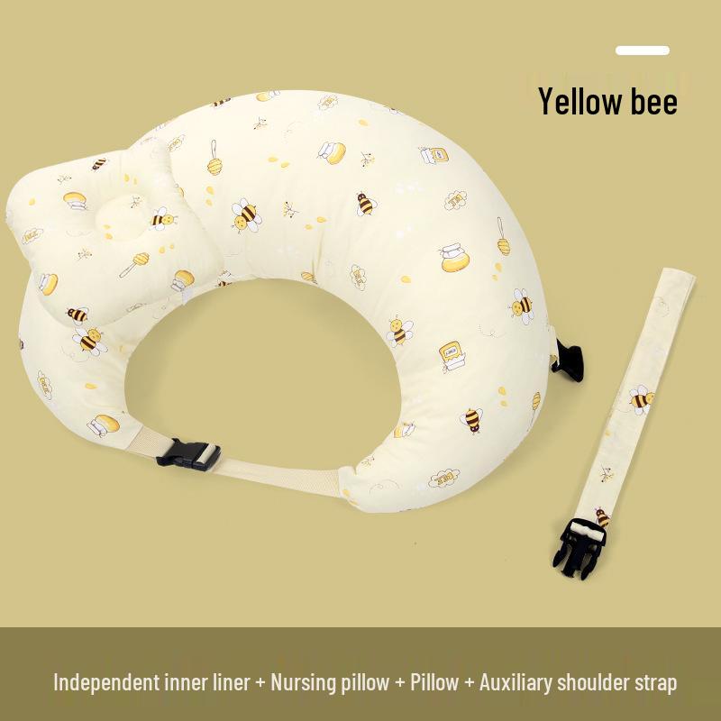 Breastfeeding & Nursing Pillow - Postpartum Support, Backrest, Side-Lying Baby Feeding Cushion