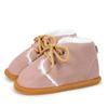New Style Baby Walking Shoes with Fleece Lining and Rubber Sole for Better Grip - Baby Cotton Shoes