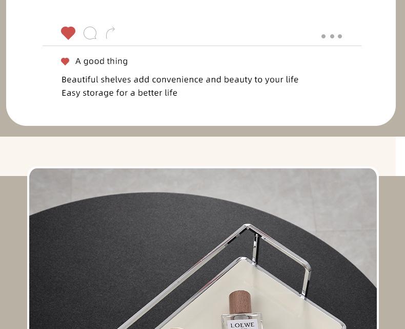 Iron Desktop Organizer: Mug, Cup, & Cosmetics Holder, Bathroom & Office Shelf