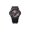 G-SHOCK Серія Міські Битви Тема Нічна Битва Різнокольоровий Червоний, Синій та Чорний Колір Водонепроникний Механізм Кварцовий Механізм Ремінець зі Смоли GAW-100CT-1APR