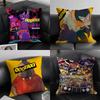 Mystery Animated Movie O-Odd Taxi Pillow Case Sofa Cushion Cover Room Home Decoration