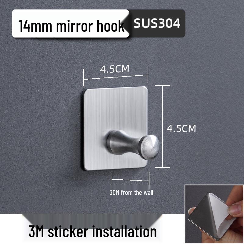 

Крючок-липучка из нержавеющей стали 304 без проколов для кухни и ванной комнаты