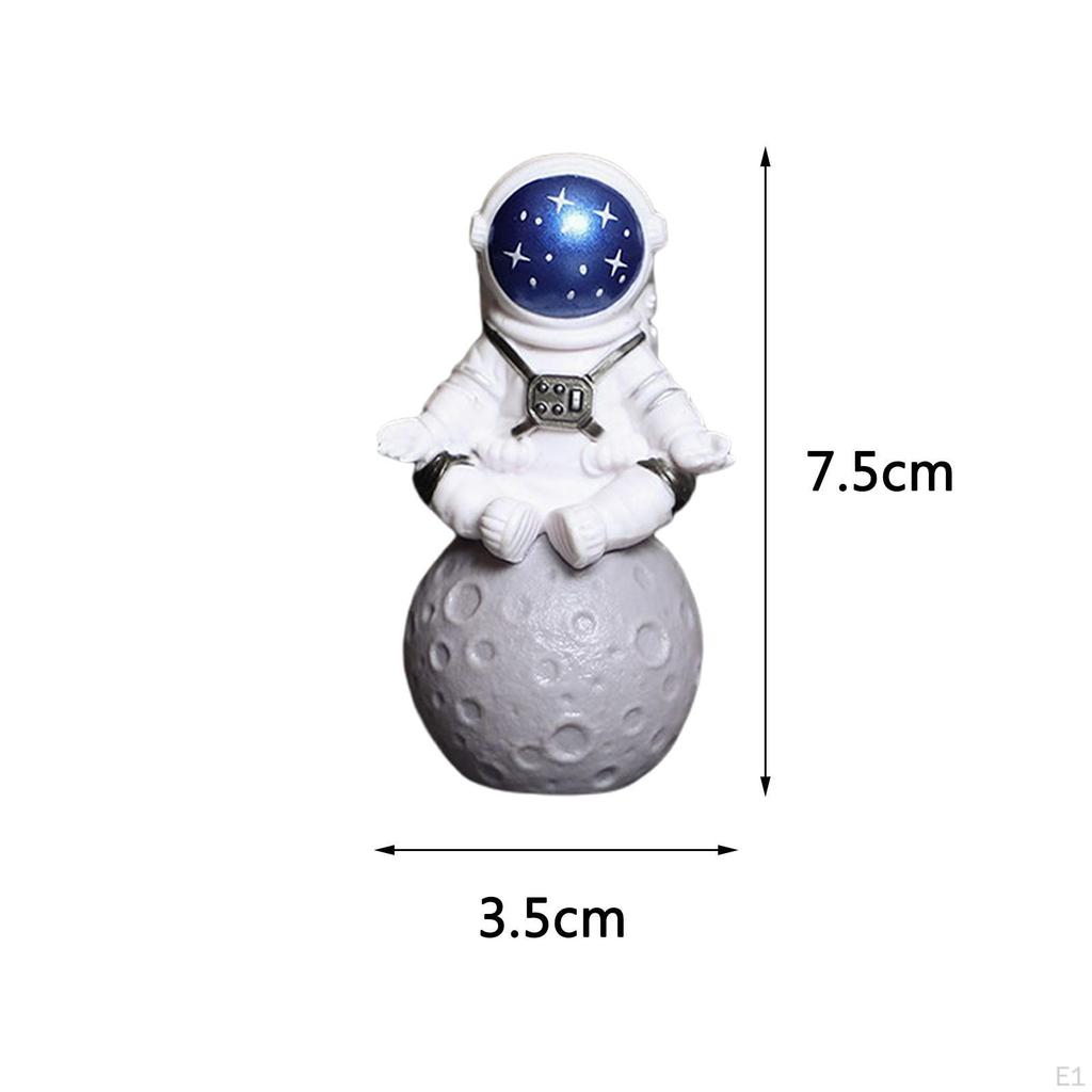 Astronautenfigur Schreibtischdekoration Harzstatue Figur Spielzeug Tischdekoration Kinderparty