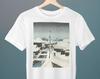 Evening Snow At Terashima Village, Hasui Kawase Painting, Unisex T-Shirt, Art T-Shirt, Gift for Her, Gift for Him, Art Lover Gift
