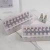 1Pcs Nail Art Rectangle Transparent Storage Box Nail Rhinestone Brush Pen Buffer Grinding Files Organizer Container Case