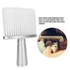 Portable Neck Face Hair Remover Brush Hair Dust Cleaning Sweeping Brush (Black)