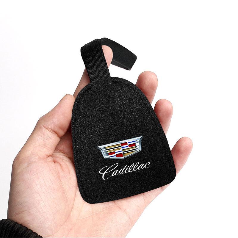 Leather Car Seat Back Hooks Portable Hanging Bag Rack For Cadillac XT5 XTS CTS BLS SLS DTS SRX Escalade Tiburon Deville