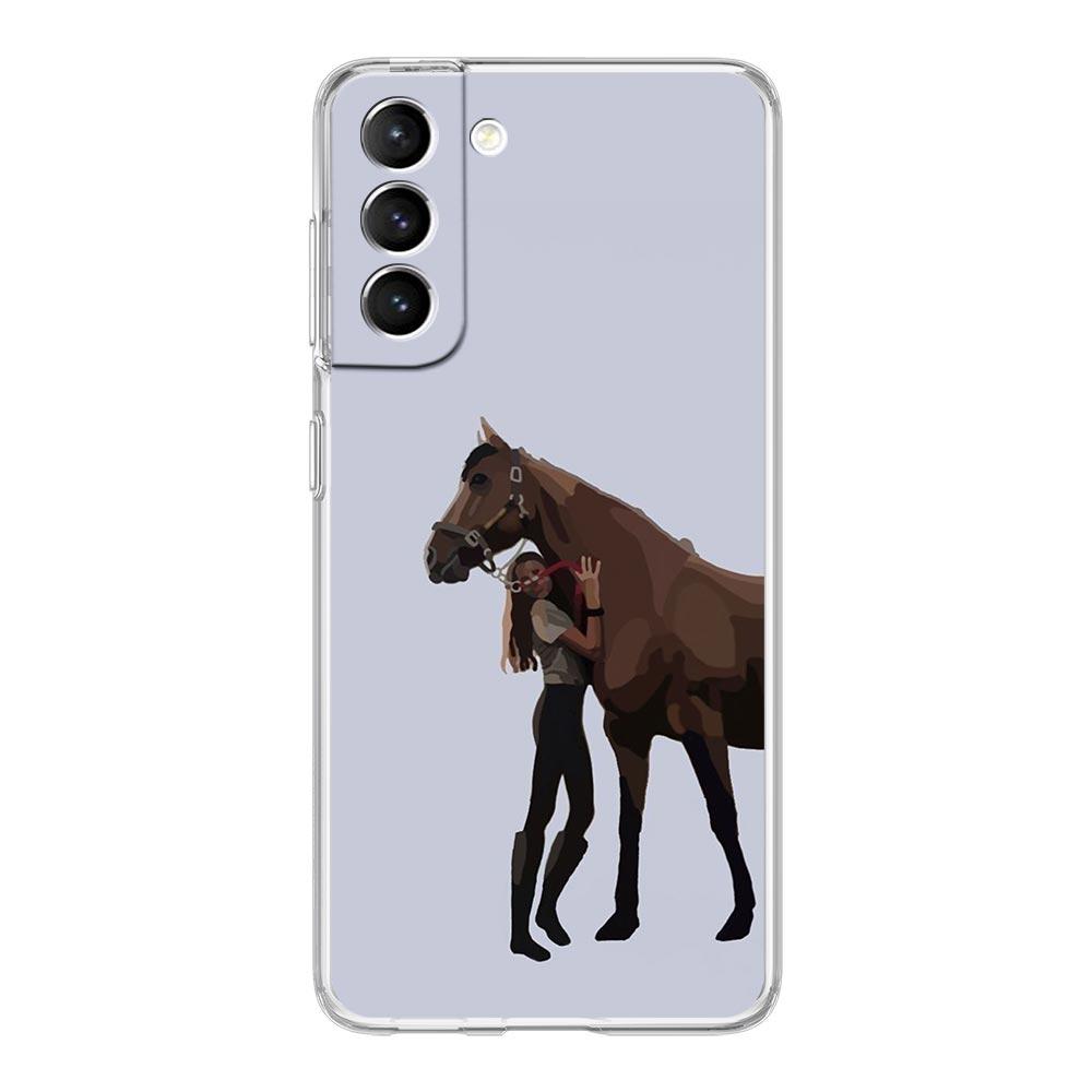 Competition Equestrian Horse Phone Case For Samsung Galaxy S25 S24 Plus S23 FE S22 S21 S20 Ultra 5G S10 S10E Soft Clear Cover