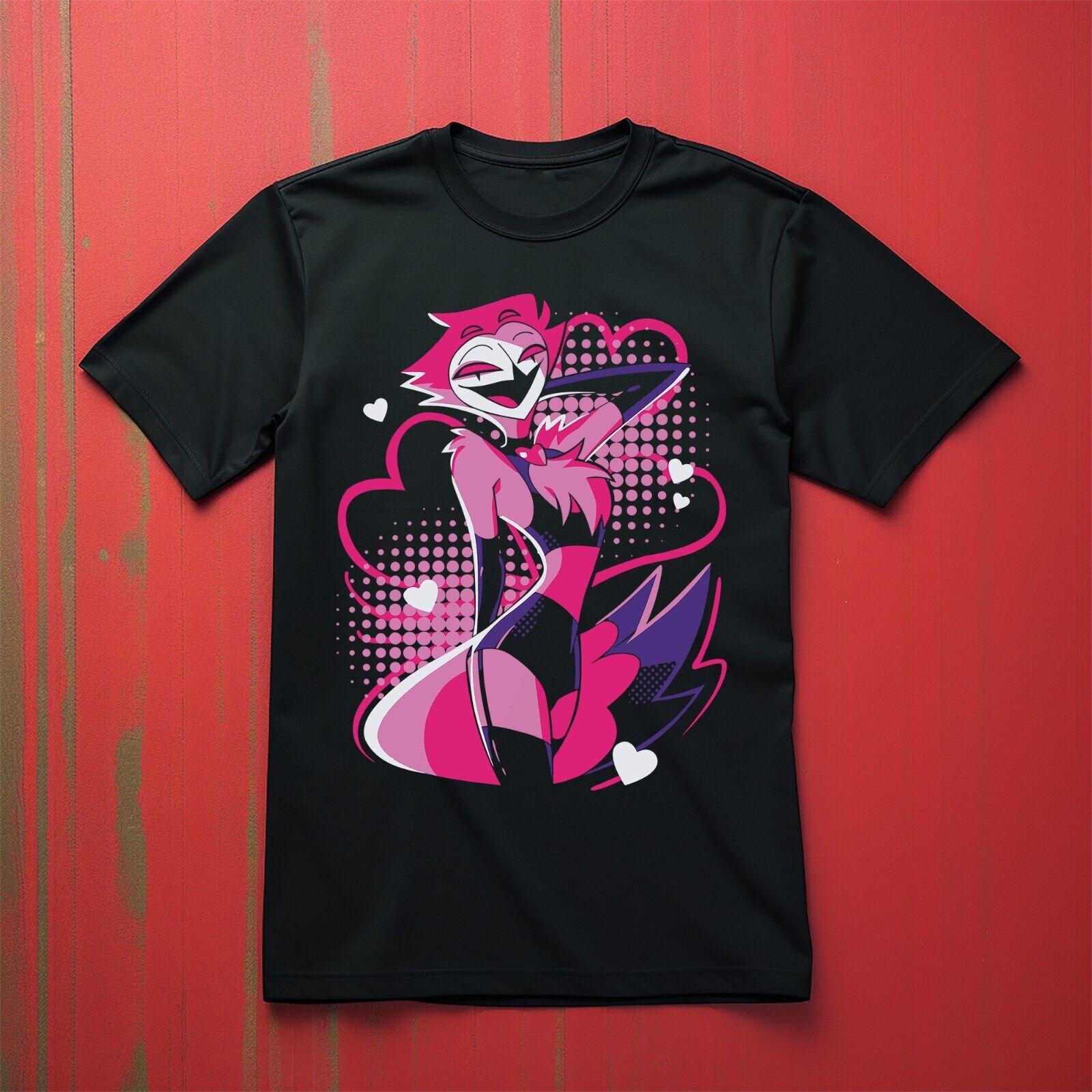 Stolas Cute HearT Shirt Mens Womens Tees Top adult anime tv show T-Shirt Mens Womens Tees Top Animated Hotel Musical Top L