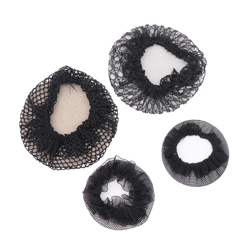 Filet à chignon Snood pour femmes Filet à cheveux Danse ballet Patinage Crochet Strass Accessoires de coiffure