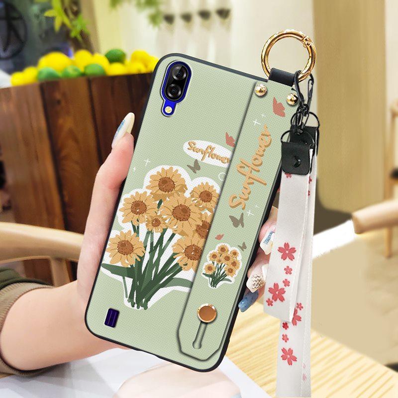 Soft case Anti-dust Phone Case For Blackview A60 Dirt-resistant Anti-knock Protective Flower Ring Shockproof Durable