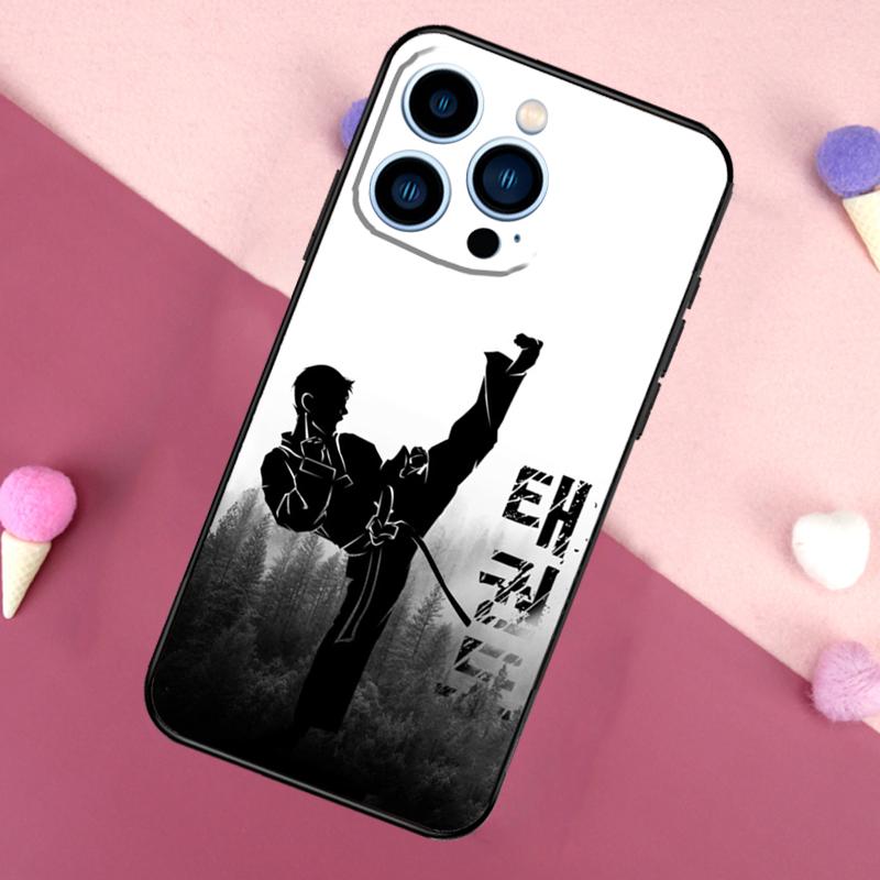Kungfu Taekwondo Phone Case For iPhone 17 Pro Max 17 Air 16E 12 13 Mini 14 15 Plus 11 16 Pro Max Back Cover