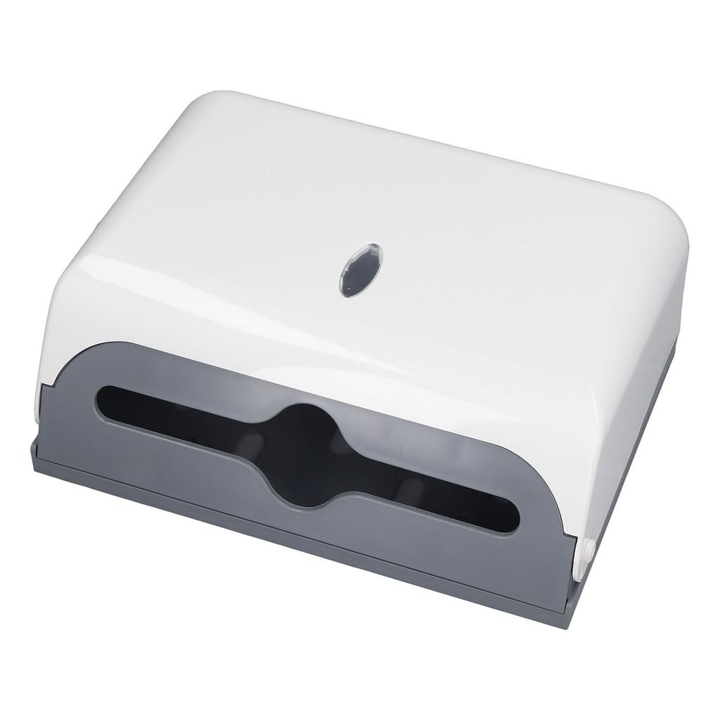 Paper Towel Dispenser Wall Mounted Safe Sturdy ABS Glossy Corner Bathroom Paper Towel Holder for