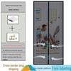 Magnetisches Mückenschutz-Vorhanggitter für Türen und Fenster