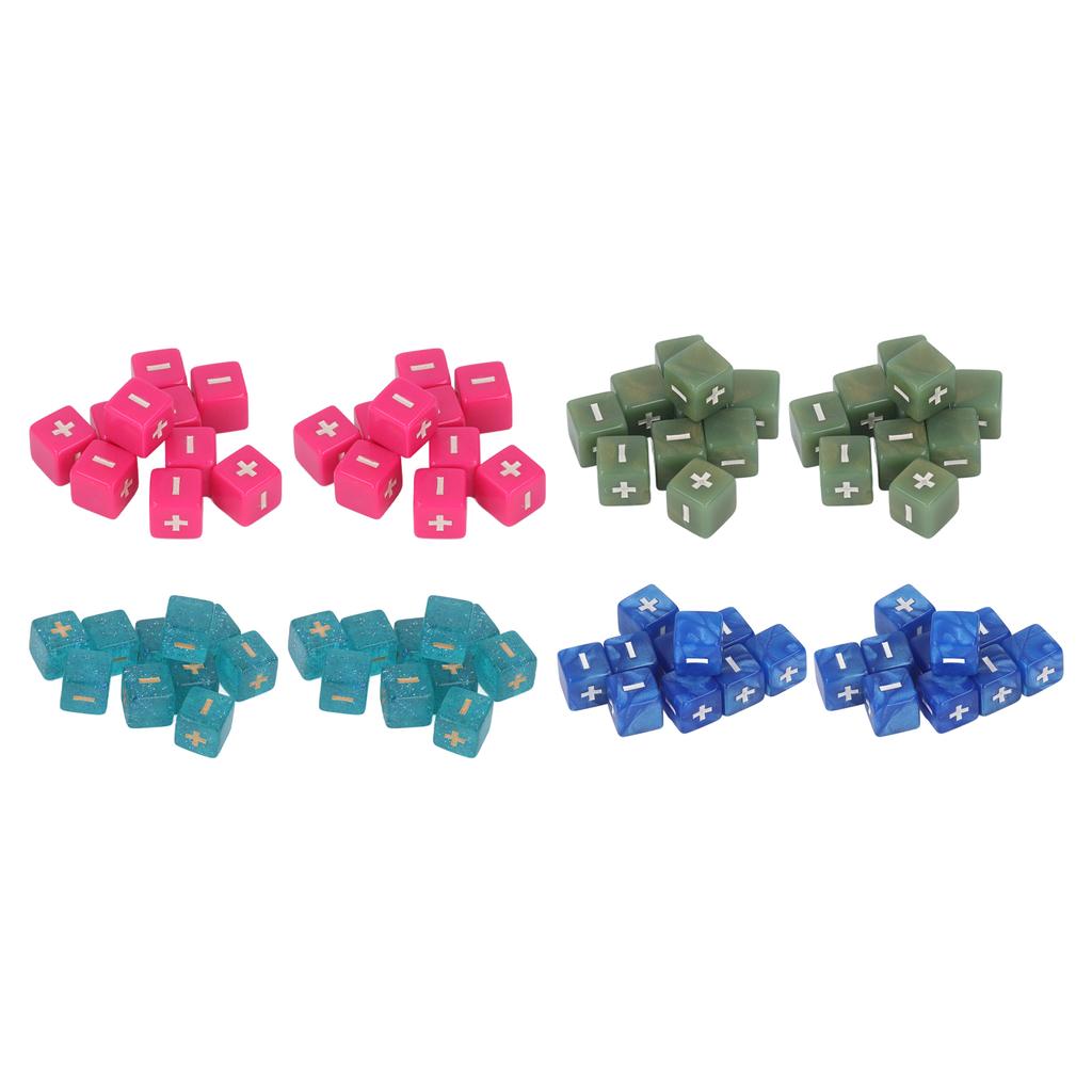 Cheap 20pcs Plus Minus Sign Dice Set 16mm Math Operation Calculation ...