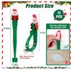 12 Pack Santa Silicone Adhesive Hooks Christmas Wreath Hangers for Mantel Fireplace Home Xmas Decor