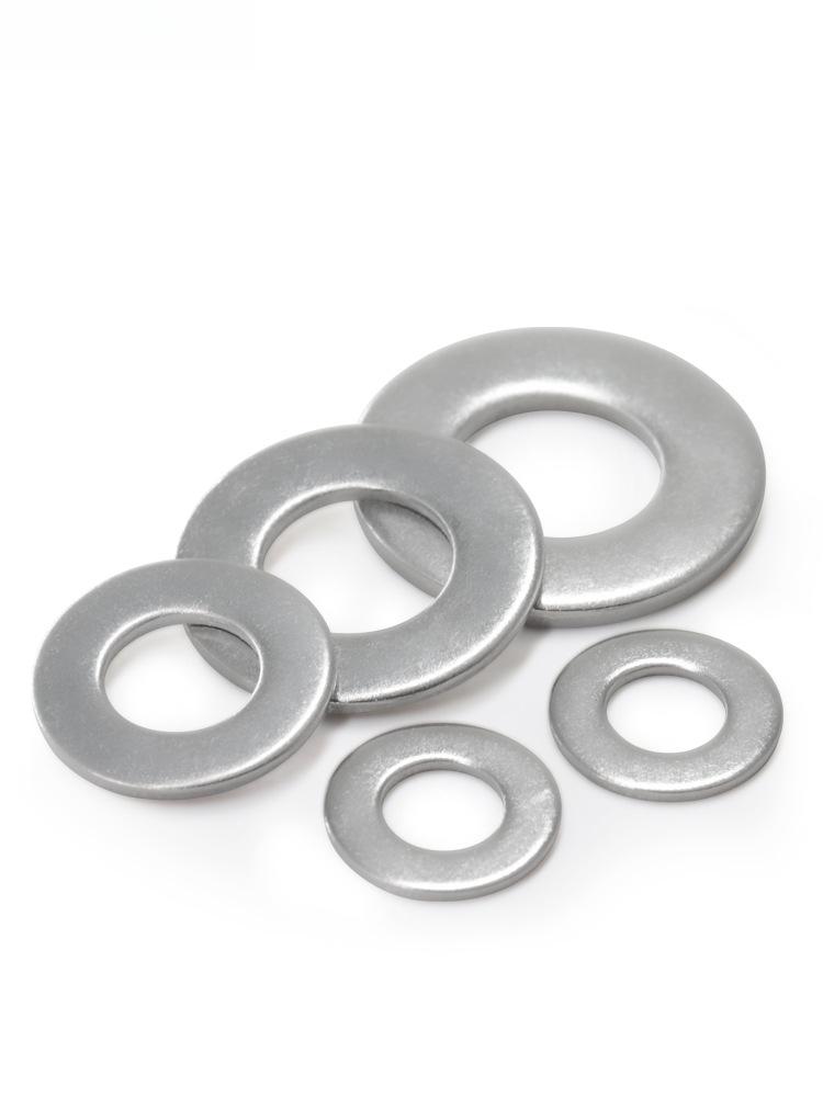 Zakázkové nerezové podložky 304 - Kulaté imperiální kovové podložky