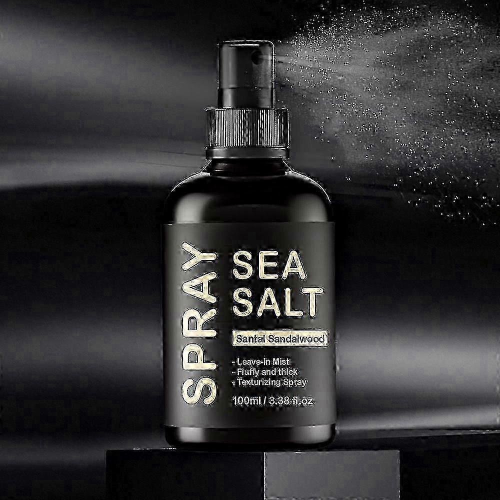 Based Sea Salt Spray, Natural Finish Sea Salt Spray For Hair, Volumizes & Texturizes,Light & Non-Greasy Hair Styling Spray for Women Men 100ml
