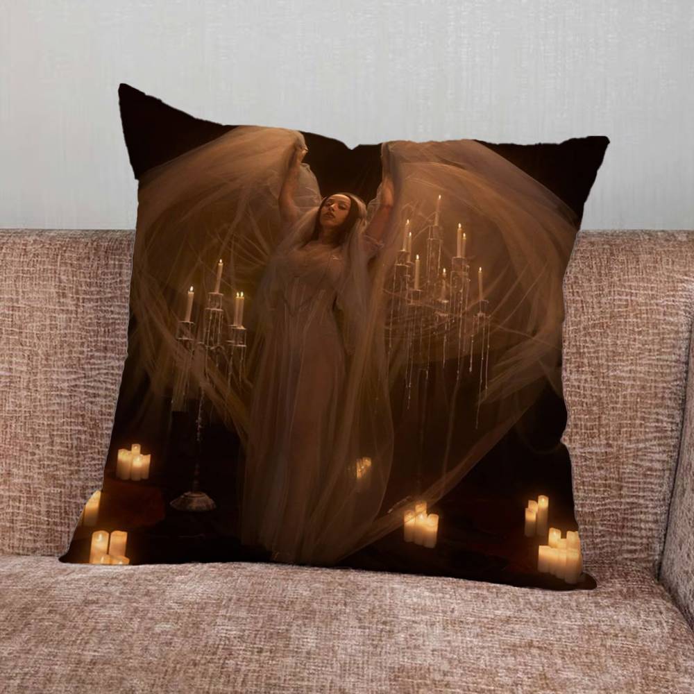 DDoja Singer CCat Print Pattern Sofa Cushion Cover Pillowcase Home Party Car Bedding