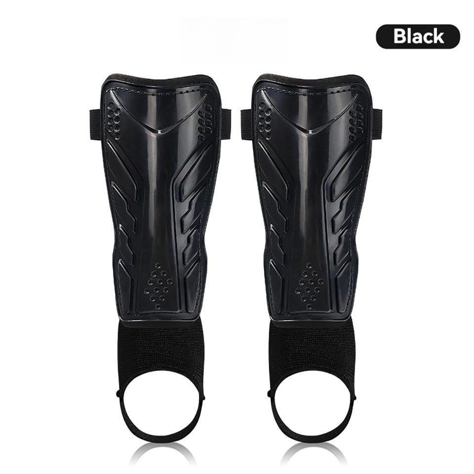 Loogdeel Kids Youth Adult Soccer Shin Guards Shock-Absorbing Football Shin Guards Adjustable Straps Athlete Supplie Calf Protect 1