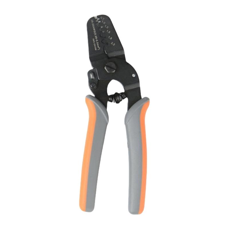 

Mini Open Barrels Crimping Plier T Terminals and Connectors Mini Hand Crimper Tool Electrician Repair Tool