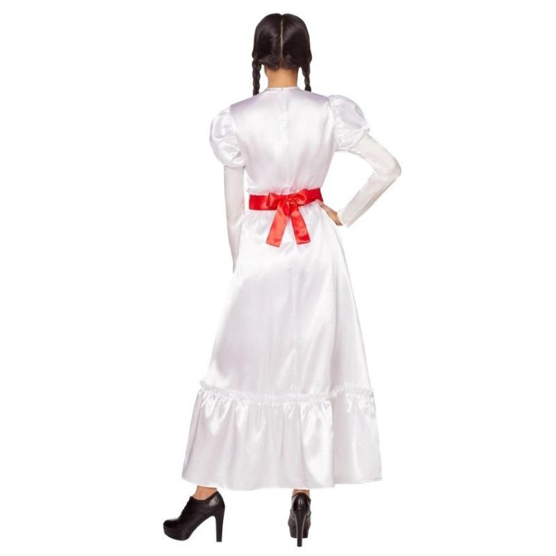 Halloween Horror Movie Conjuring Universe Series Annabelle Doll Ghost Doll Cosplay Costume
