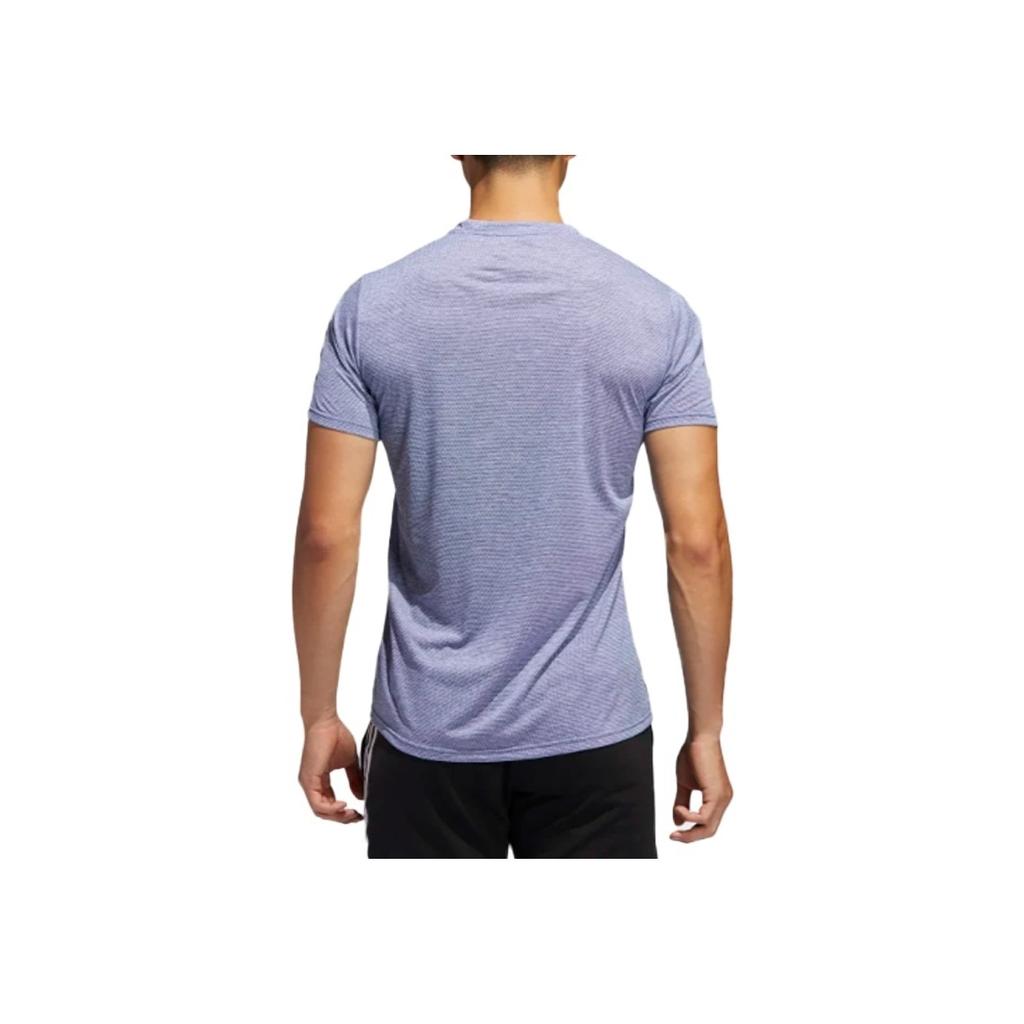 Adidas Reflective Running Short Sleeve T-Shirt Men Tops Indigo FM5806