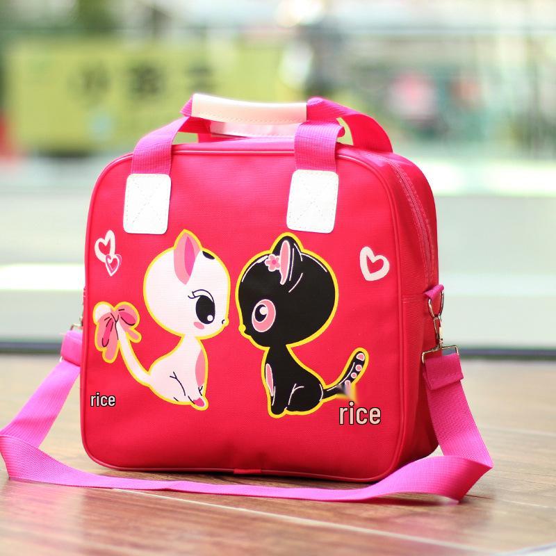 

Cute Foldable Cartoon Travel Bag Set: Rolling Luggage, Shoulder Gym Bag, Women s Sports & Trendy Tote Small