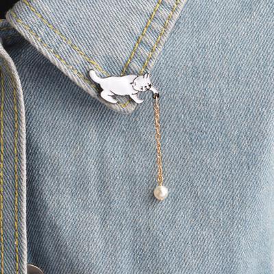 Cartoon Süße Kleine Katze Emaille Pins Broch Für Frauen Mädchen Mode Kätzchen Metall Abzeichen Rucksack Kragen Pin Broschen Schmuck Geschenke