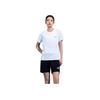 Li Ning Table Tennis Series Logo Print Breathable Moisture-Wicking Sports Casual Short Sleeve T-Shirt Unisex Tops White ATSV607-2