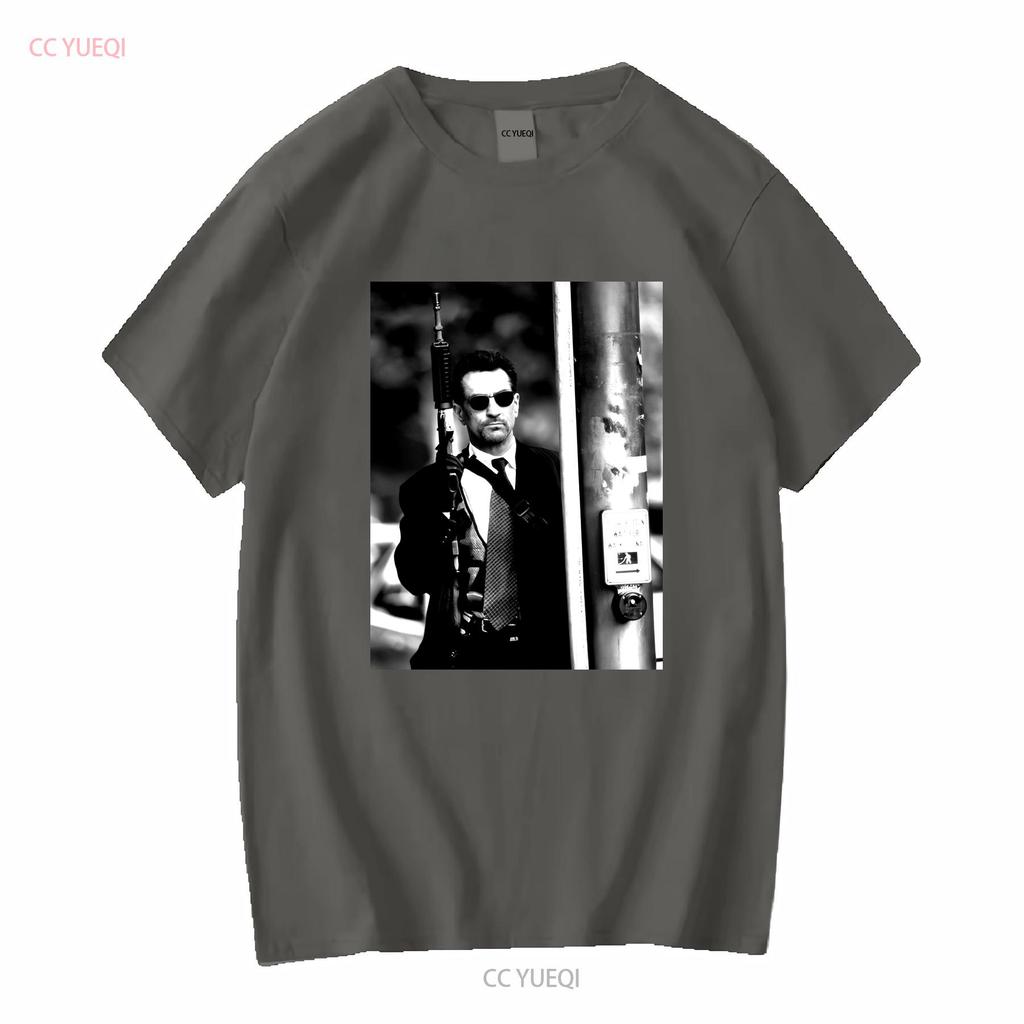 Cult Classic Movie Heat Robert De Niro Shootout Scene V3 T Shirt Vintage Washed Stretched Breathable Soft Unisex