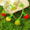 Cat-shaped Mint Toy, Cherry Tomato, Cherry Tomato Bell, Self-entertaining and Boring, Hanging Door, Hairball, Cat Toy Stick