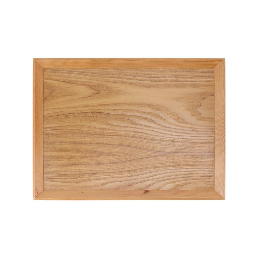 Obdélníkový dřevěný tác Multifunkční servírovací tác na ovoce Jídlo Pizza Gathering Outdoor 36,5 X 27 cm