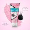 Everyuth Naturals Anti Pollution Pink Clay Charcoal Face Scrub 100g Gentle Exfoliating Cleanser for Healthy Glowing Skin