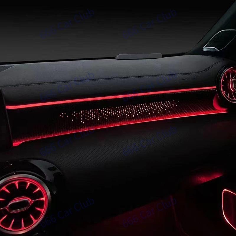 64 Colours Co Pilot Star Light Trim Panel For W177 W118 A Class CLA Car Dashboard Starry Sky Decorative Lamp Ambient Light Refit