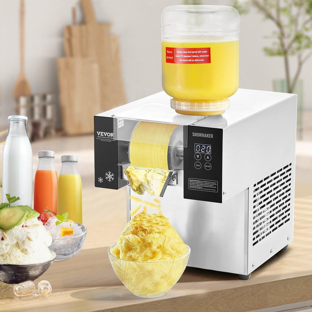 Kommerzielle Flockeneismaschine 375LBS/24H Edelstahl für Eiscreme