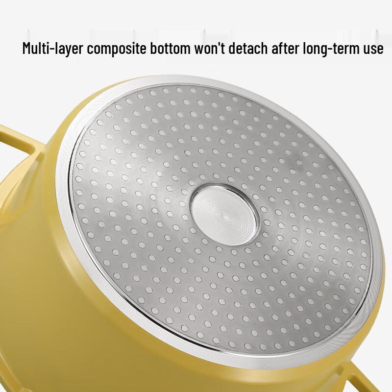Deblang 24cm Ceramic Enamel Non-stick Multi-Pot