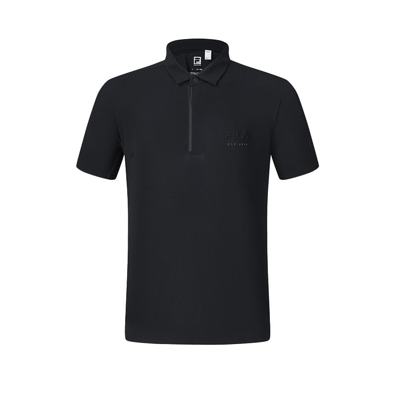 

Fila Теннисная серия Вязаное поло с коротким рукавом Мужские топы A11M423113FBK XS