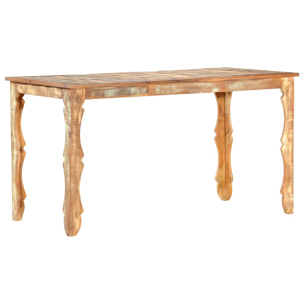 Dining Table 140*70*76 cm Reclaimed Solid Wood