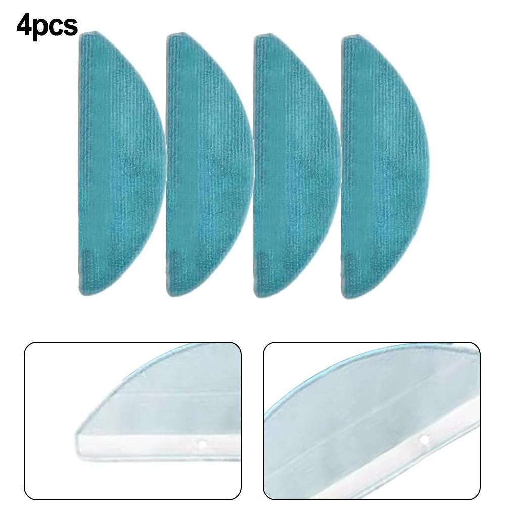 

4 Pack Microfiber Mop Cloth Kit For Cecotec For Conga M50 Robot Vacuum Cleaner Replacement Floor Mopping Accessory China Mainland