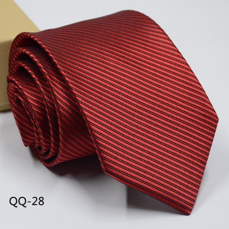 Men'S Dress Business Casual Professional Groom Wedding Best Man Striped Jacquard Fine Gentleman Men'S Premium Tie