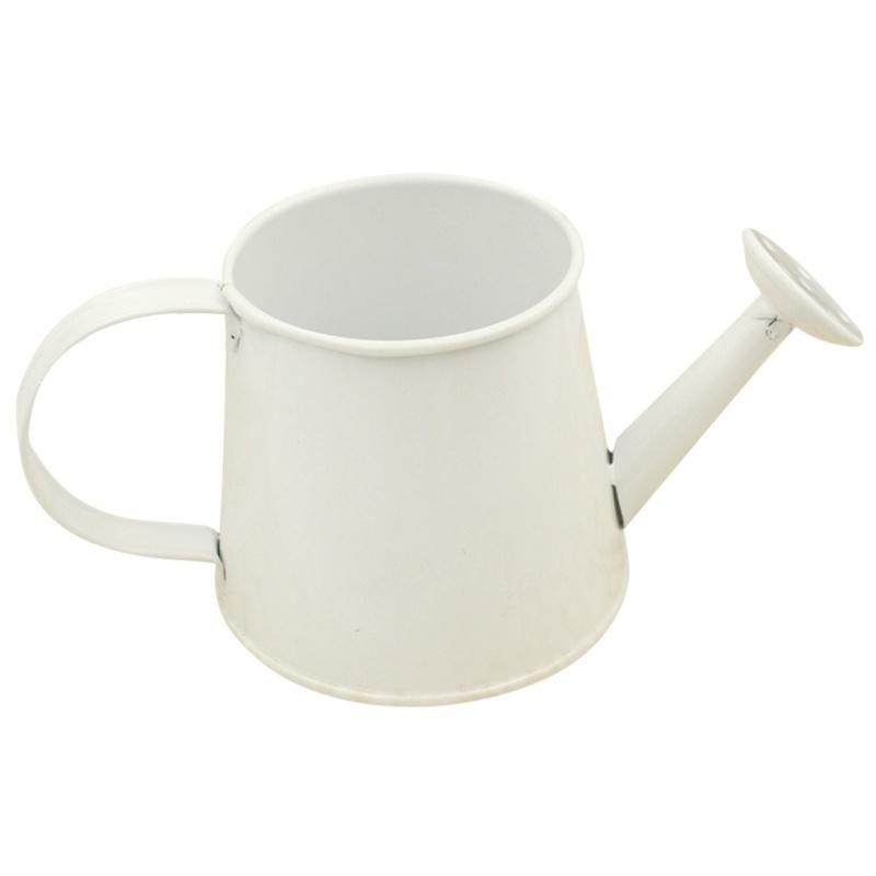 Konewka mini czajnik doniczka dla dzieci ogród metalowy Model wody kwiat żelazna puszka miniaturowa zabawka ogrodnicza kryty wiadro dla dzieci